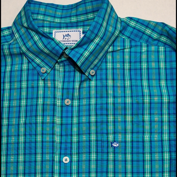 Southern Tide men's button down shirt size medium - Picture 3 of 11